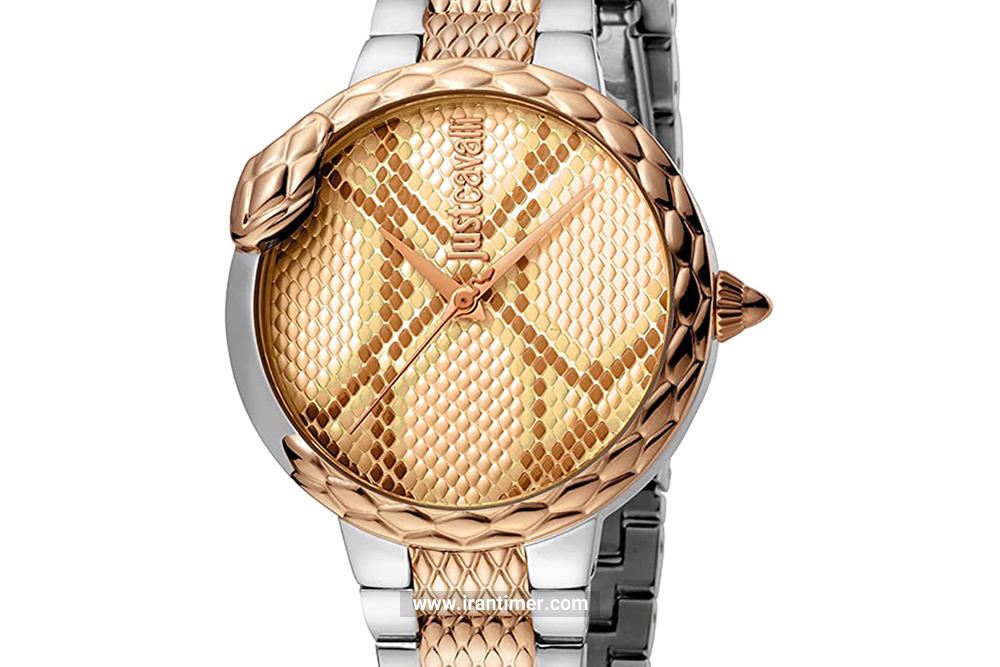 بررسی ظاهری ساعت مچی زنانه جاست کاوالی مدل JC1L030M0115